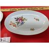 Image 2 : 2 German Oval fine porcelin serving dishes