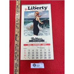 Liberty 1927 Calender 1977 reproduction