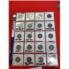 Image 1 : 20 canadian 25 cent coins 1973 to 1917 vrious years