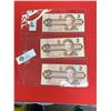 Image 1 : 3 1986 Bank of canada 2 dollar bank notes