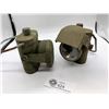 Image 1 : pair of WWII Canadian/ British Soldiers lanterns