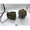 Image 2 : pair of WWII Canadian/ British Soldiers lanterns