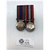 Image 1 : Pair of canadian silver WWII medals on board