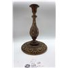 Image 1 : Early 1900's carved oak candl holder english