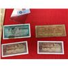 Image 2 : 4 Old bank note South Africa and Peru