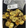 Image 2 : Large ammount of brass backplate  disc plus posts