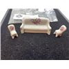 Image 2 : 50's Japanese minture porcelin sofa + chair doll set