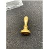 Image 2 : Vintage brass letter wax seal