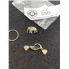 Image 2 : Sterling earings ring + elephant charm