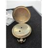 Image 2 : 1800's pocket watch in fine sterling silver case needs crystal