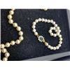 Image 2 : 3 Pearl necklaces and bracelet