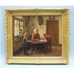 LOUIS van de TONGEN - 19th century Dutc