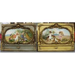 An important and unusual pair of antiqu