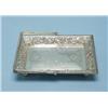 Image 1 : A fine English sterling silver cake bas