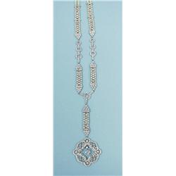 A Belle Epoque design platinum, seed pe