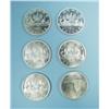Image 1 : A set of 199 Canadian silver dollar coi