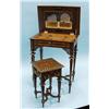 Image 1 : An antique Moorish dressing table with 