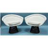 Image 1 : WARREN PLATNER - A pair of white uphols