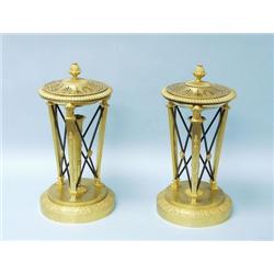 A fine pair of antique French Empire st