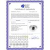 Image 2 : 14K White Gold 1.41 ctw Black Diamond Solitaire Ring - REF-103N6R