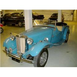 MG TD, 1949, in very good condition.