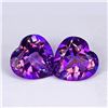 Image 1 : Natural Pinkish Purple Mystic Topaz Heart Pair