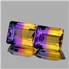 Image 1 : NATURAL PREMIUM ANAHI AMETRINE PAIR 24.32 Ct - FL