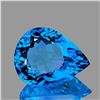 Image 1 : NATURAL INTENSE SWISS BLUE TOPAZ 16x12 MM - FL