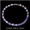 Image 2 : Natural Opal Rhodolite Garnet 60.86 Cts  Bracelet