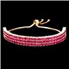Image 2 : Burma Red Ruby Bracelet