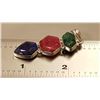 Image 5 : Awesome 8.50 cttw Ruby,Emearald & Sapphire Pendant.