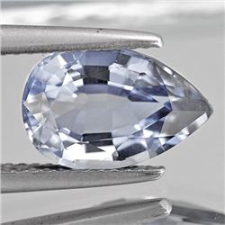 NATURAL WHITE SAPPHIRE CEYLON [FLAWLESS-VVS]