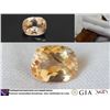 Image 1 : vivid orange Sapphire unheated prime cut GIA 1.16 ct