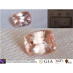 Padparadscha Sapphire, unheated | AGL 1.18 ct