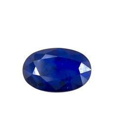 4ct Treated Blue Sapphire Oval Shape 14x10 #BS-885
