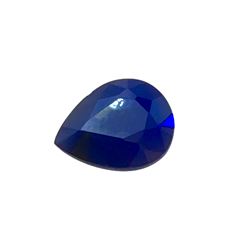 3ct Treated Blue Sapphire Pear Shape 10X8 #BS-776