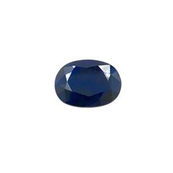 10.5ct Treated Blue Sapphire Oval Shape 15.9x11.9 #BS-843