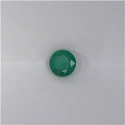 1.075ct Emerald round cut