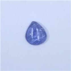 3.37ct Tanzanite cab pear cut
