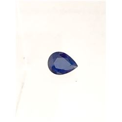 2.5ct Treated Blue Sapphire Pear Shape 10.1x7.8 #BS-815