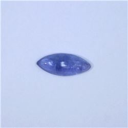 3.23ct Tanzanite cab marquise cut