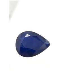 3ct Treated Blue Sapphire Pear Shape 10x7.8 #BS-828