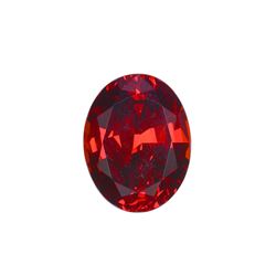 GIA 1.70ct Malaya Garnet Oval Cut 14.08 x 10.95 x 8.20 GIA#5181105734