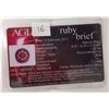 Image 3 : AGL 1.22ct Round Shape Ruby