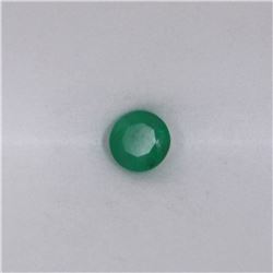 0.66ct Emerald round cut