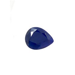4ct Treated Blue Sapphire Pear Shape 11.2x9 #BS-788