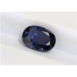 AGL 1.26ct Oval Shape Ceylon Blue Sapphire