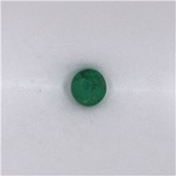 0.54ct Emerald round cut