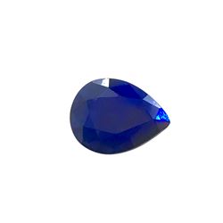 2ct Treated Blue Sapphire Pear Shape 10x7.7 #BS-787
