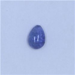 3.35ct Tanzanite cab pear cut